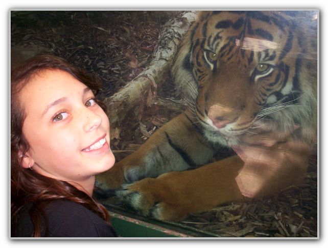 TK & Friend at Perth Zoo Feb 16th 2007